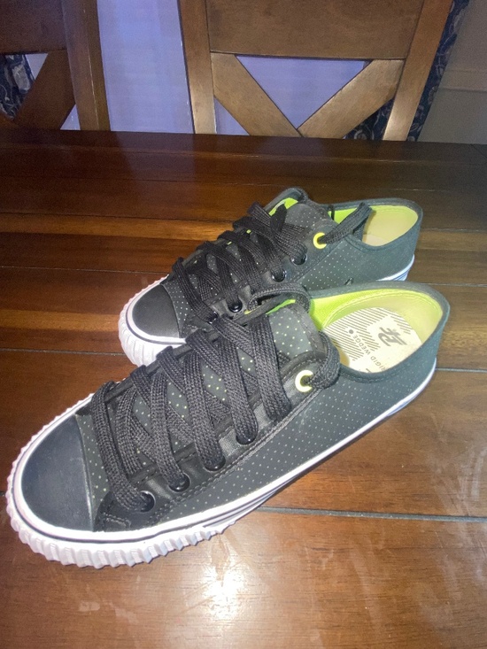 PF Flyers Shoes - PF Flyers Women (8.5) Black Low Cut